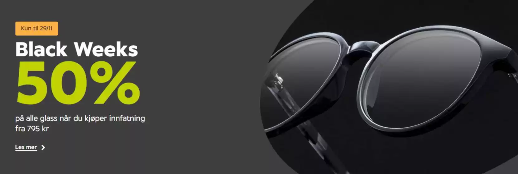 Specsavers-katalog i Strømmen | Black Weeks 50% | 2025-11-03T00:00:00.000Z - 2025-11-29T00:00:00.000Z
