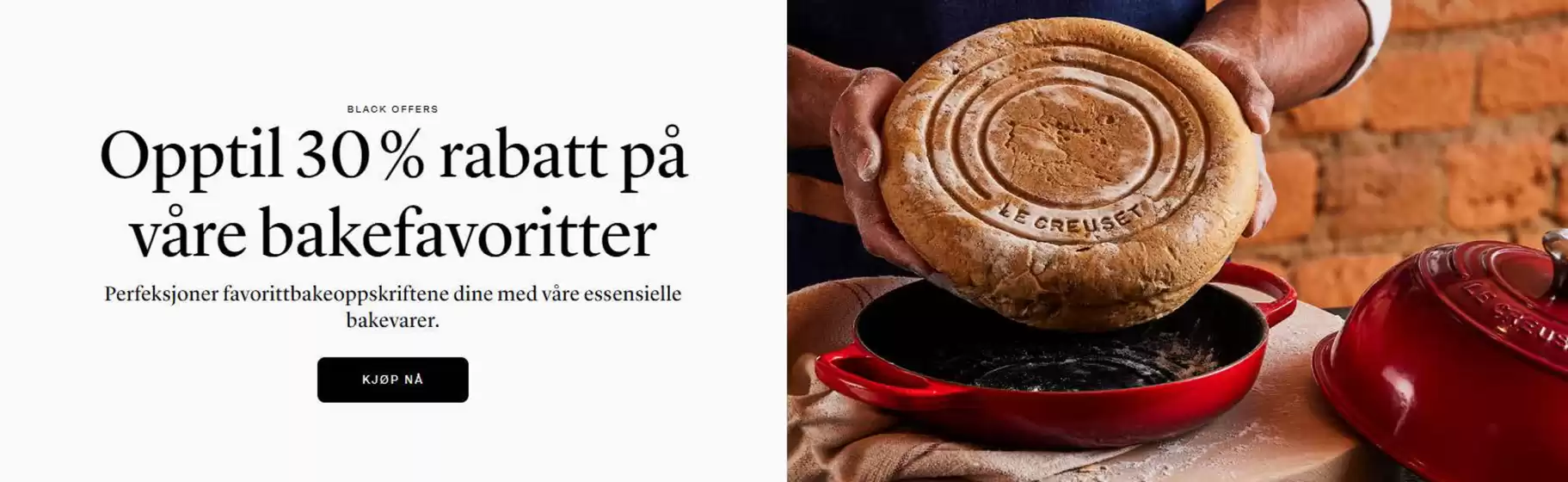 Le Creuset-katalog i Rakkestad | Opptil 30% rabatt på våre bakefavoritter | 2025-11-03T00:00:00.000Z - 2025-11-10T00:00:00.000Z