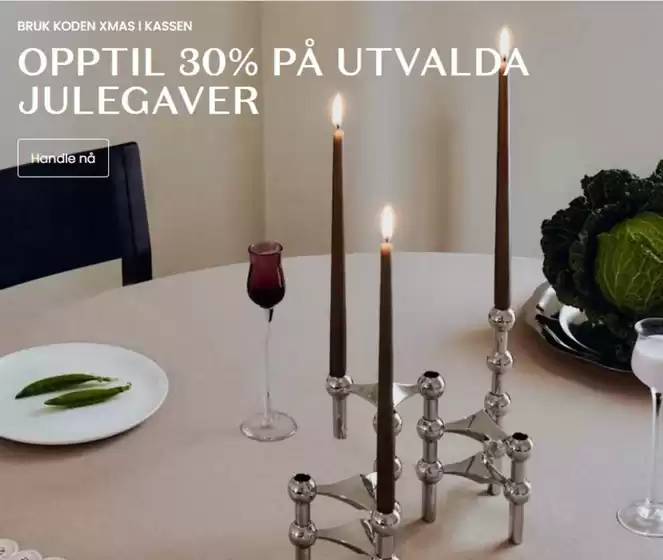 RoyalDesign-katalog i Asker | Opptil 30% på utvalda julegaver | 2025-11-03T00:00:00.000Z - 2025-11-05T00:00:00.000Z