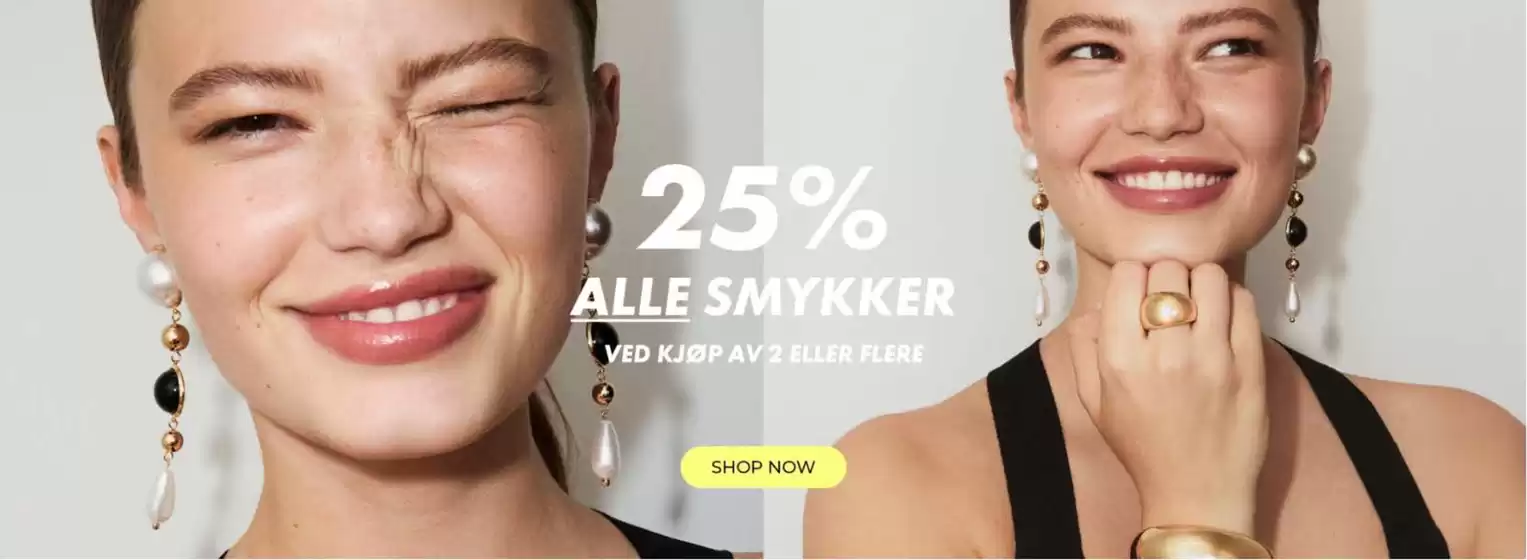 Glitter-katalog i Ålesund | 25% Alle smykker | 2025-11-04T00:00:00.000Z - 2025-11-18T00:00:00.000Z