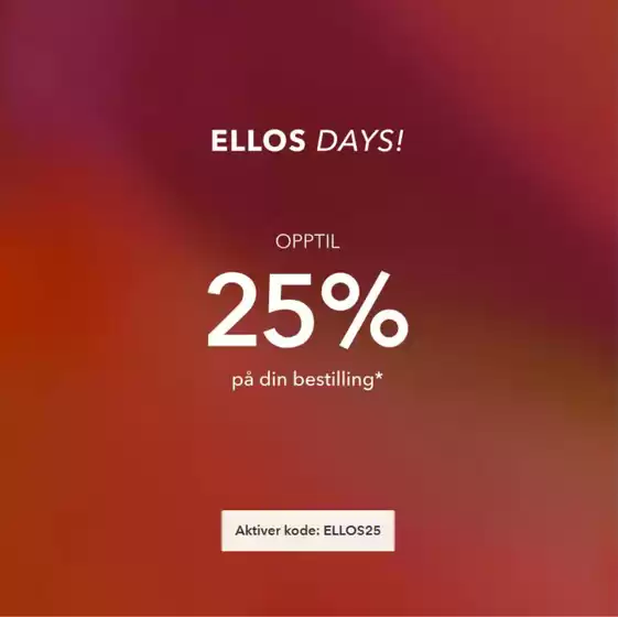 Ellos-katalog | 25% | 2025-11-04T00:00:00.000Z - 2025-11-11T00:00:00.000Z