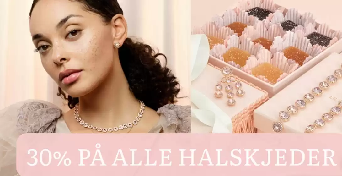 Jewelbox-katalog i Strømmen | 30% pa alle halskjeder | 2025-11-04T00:00:00.000Z - 2025-11-18T00:00:00.000Z