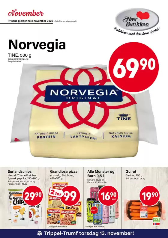 Nærbutikken-katalog i Sarpsborg | November | 2025-11-05T00:00:00.000Z - 2025-11-30T00:00:00.000Z