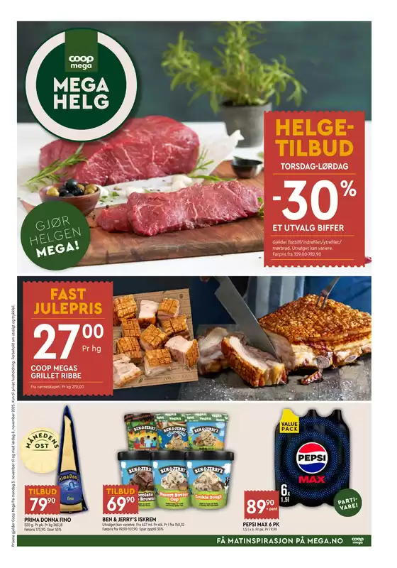 Coop Mega-katalog | Spar nå med våre tilbud | 2025-11-03T00:00:00.000Z - 2025-11-09T00:00:00.000Z