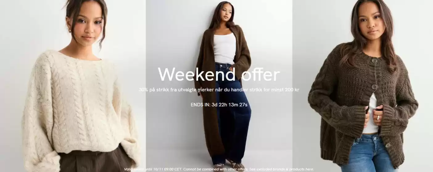 Nelly-katalog i Oslo | Weekend offer | 2025-11-06T00:00:00.000Z - 2025-11-10T00:00:00.000Z