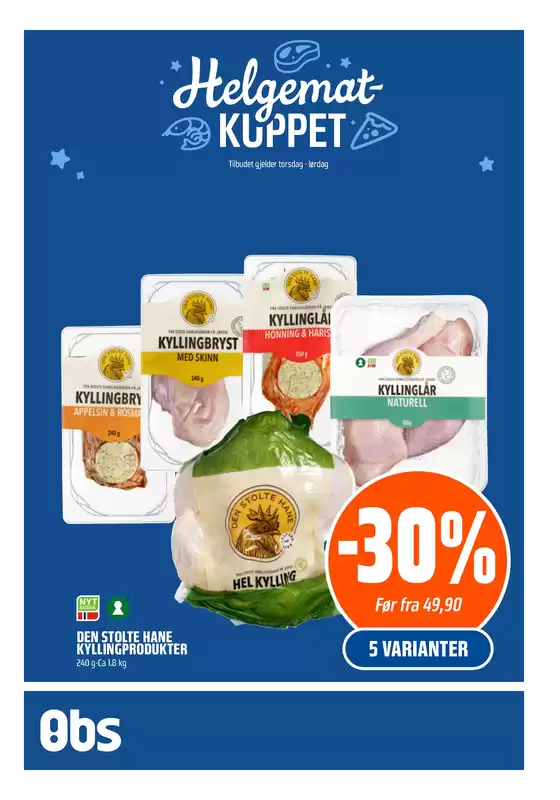 Obs-katalog i Balestrand | Spar nå med våre tilbud | 2025-11-27T00:00:00.000Z - 2025-11-29T00:00:00.000Z