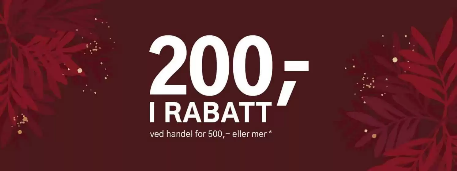 Kitch'n-katalog i Kaupanger | 200,- i rabatt | 2025-11-07T00:00:00.000Z - 2025-11-09T00:00:00.000Z