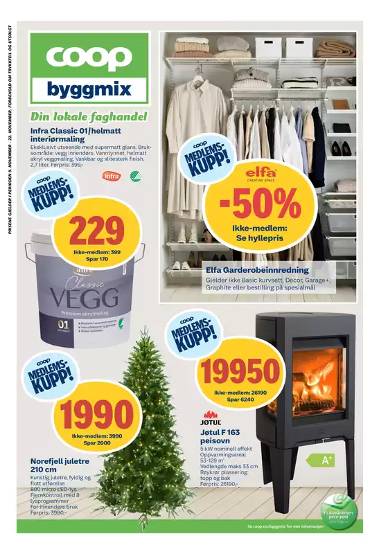Coop Byggmix-katalog i Senjahopen | Nye tilbud å oppdage | 2025-11-10T00:00:00.000Z - 2025-11-23T00:00:00.000Z