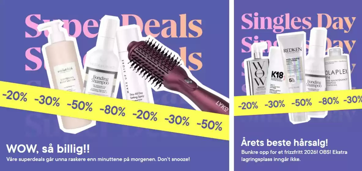 Lyko-katalog i Oslo | Singles day | 2025-11-11T00:00:00.000Z - 2025-11-11T00:00:00.000Z