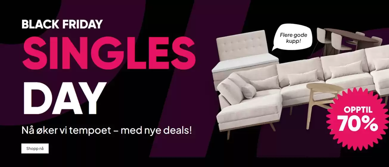 Trademax-katalog i Bergen | Singles day | 2025-11-11T00:00:00.000Z - 2025-11-11T00:00:00.000Z