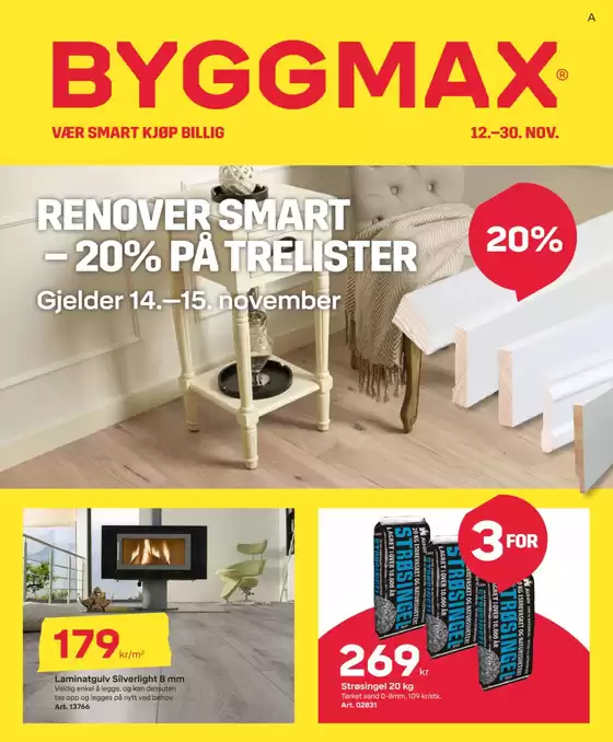 Byggmax-katalog i Ski | Byggmax Kundeavis | 2025-11-12T00:00:00.000Z - 2025-11-30T00:00:00.000Z