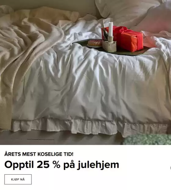 Cellbes-katalog i Bergen | Opptil 25% på julehjem | 2025-11-13T00:00:00.000Z - 2025-12-01T00:00:00.000Z