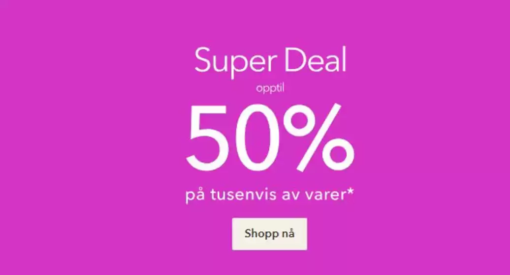 Ellos-katalog i Bergen | 50% | 2025-11-13T00:00:00.000Z - 2025-11-23T00:00:00.000Z