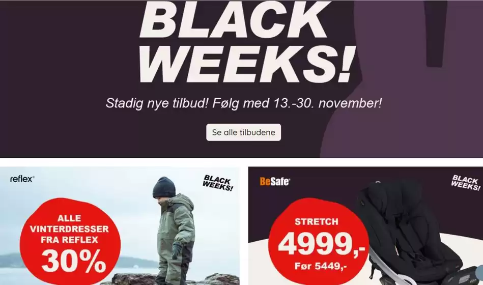 Barnas Hus-katalog | Black Weeks! | 2025-11-14T00:00:00.000Z - 2025-11-30T00:00:00.000Z