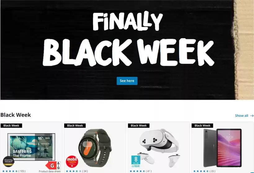 NetOnNet-katalog i Bergen | Finally black week | 2025-11-14T00:00:00.000Z - 2025-11-28T00:00:00.000Z