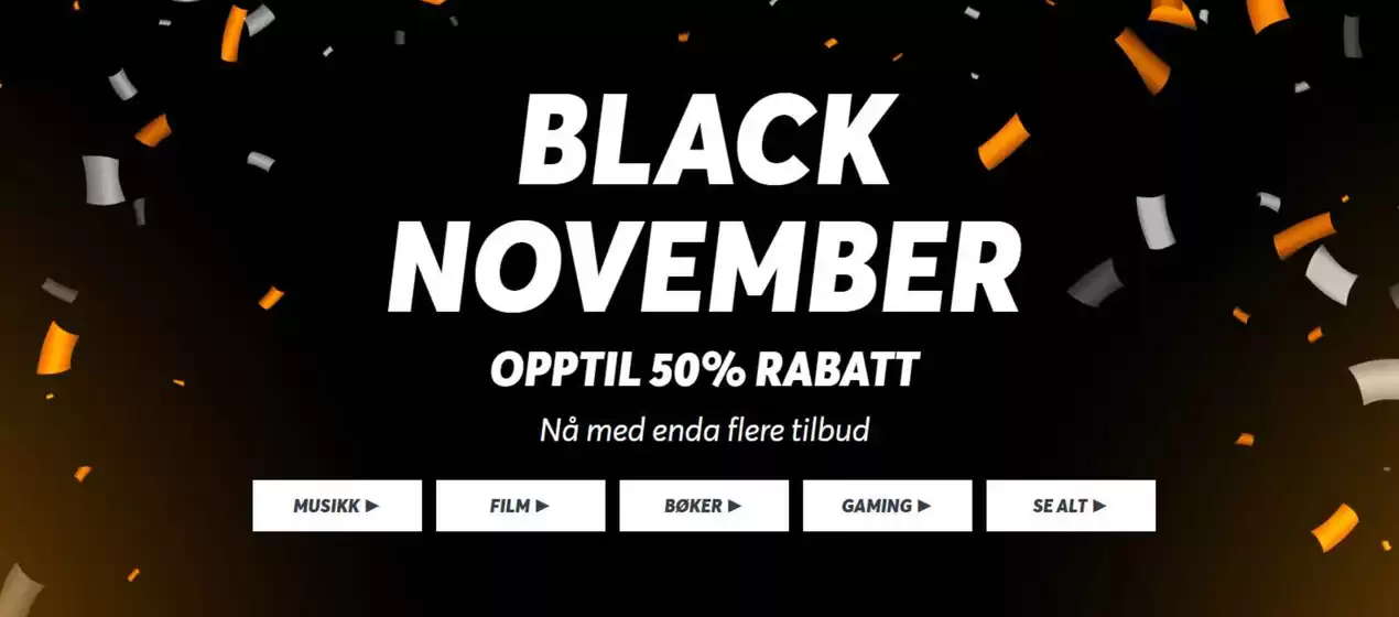 Platekompaniet-katalog i Bergen | Black November | 2025-11-14T00:00:00.000Z - 2025-11-28T00:00:00.000Z