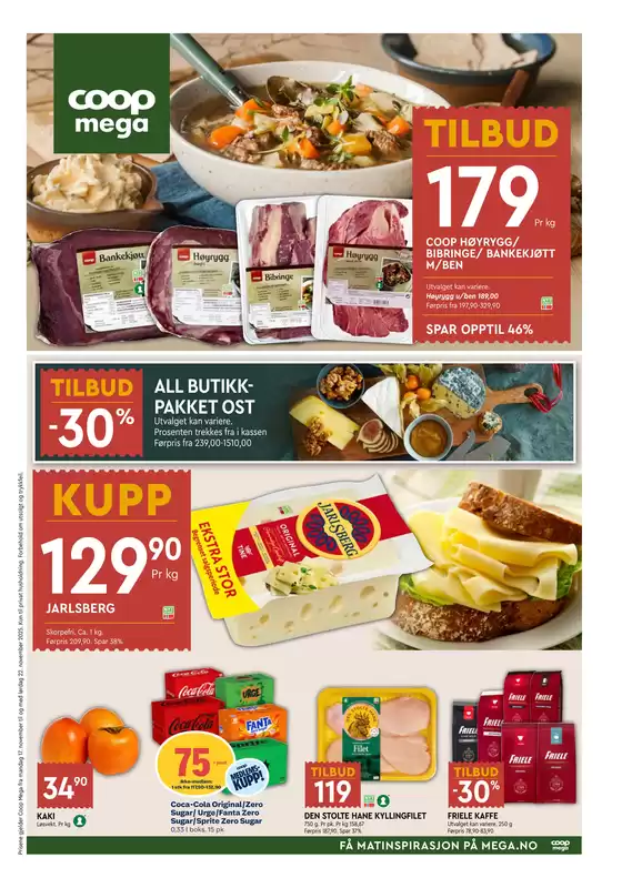 Coop Mega-katalog i Sandnes | Coop Mega Kundeavis | 2025-11-17T00:00:00.000Z - 2025-11-23T00:00:00.000Z