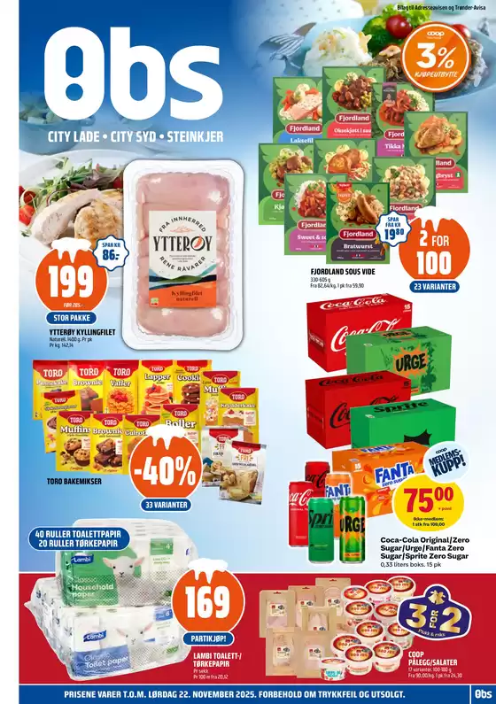Obs-katalog i Sandnes | Aktuelle tilbud og kampanjer | 2025-11-16T00:00:00.000Z - 2025-11-22T00:00:00.000Z