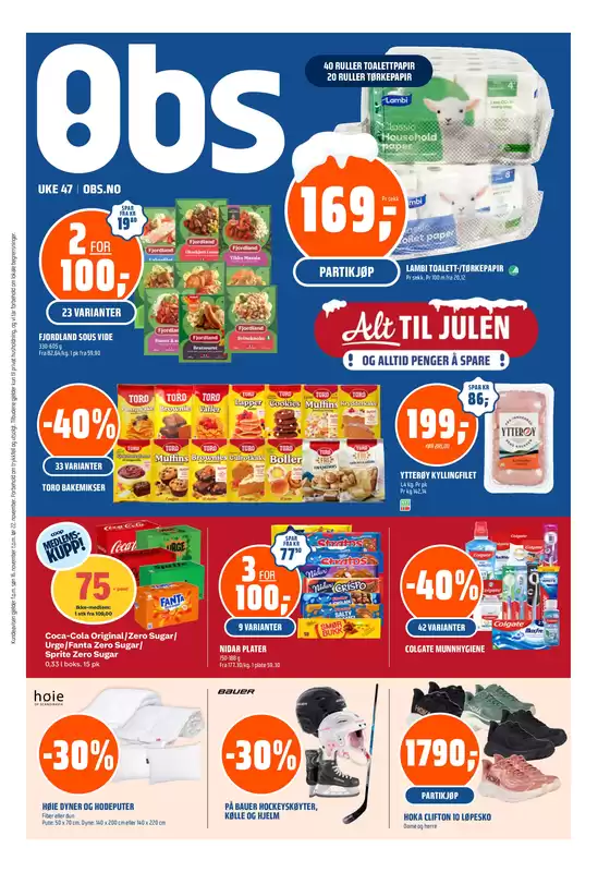 Obs-katalog i Sandnes | Topptilbud og rabatter | 2025-11-16T00:00:00.000Z - 2025-11-22T00:00:00.000Z