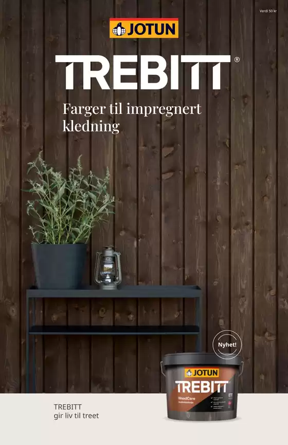 Jotun-katalog i Tønsberg | Jotun TREBITT WoodCare fargekart 2025 | 2025-01-01T00:00:00.000Z - 2026-01-01T00:00:00.000Z