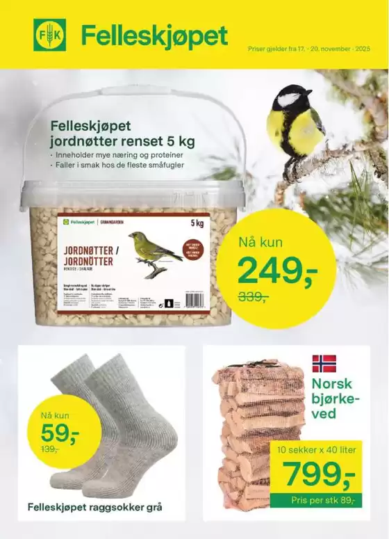 Felleskjøpet-katalog i Tønsberg | Felleskjøpet Kundeavis | 2025-11-17T00:00:00.000Z - 2025-11-20T00:00:00.000Z