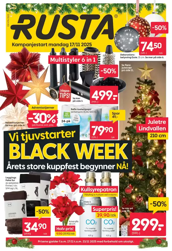 Rusta-katalog i Bodø | Rusta Kundeavis | 2025-11-17T00:00:00.000Z - 2025-11-23T00:00:00.000Z