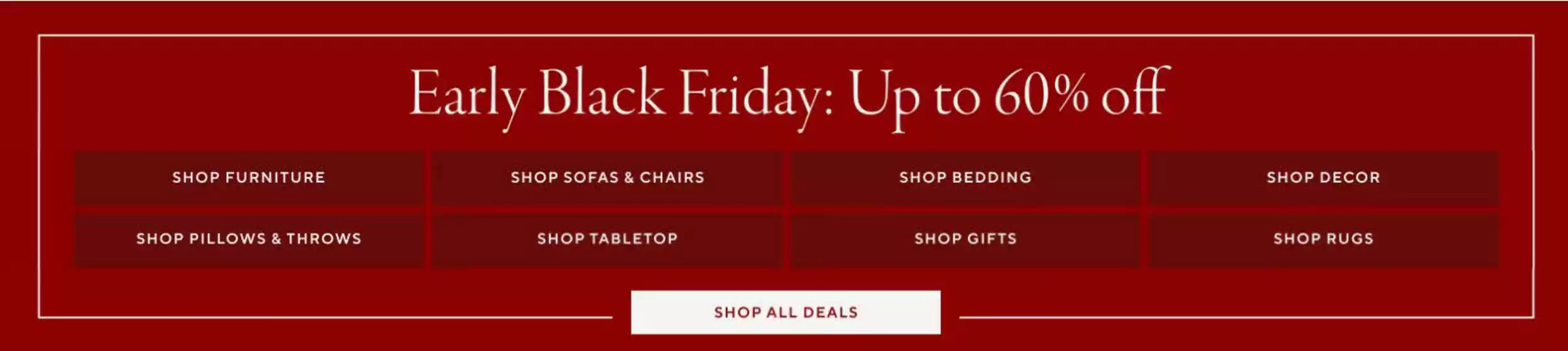 Pottery Barn-katalog i Ålesund | Early Black Friday: Up to 60% off | 2025-11-17T00:00:00.000Z - 2025-12-01T00:00:00.000Z