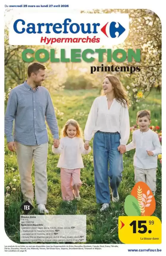 Catalogue Carrefour à Roulers | Nos meilleures offres pour vous | 2026-03-25T00:00:00.000Z - 2026-04-07T00:00:00.000Z