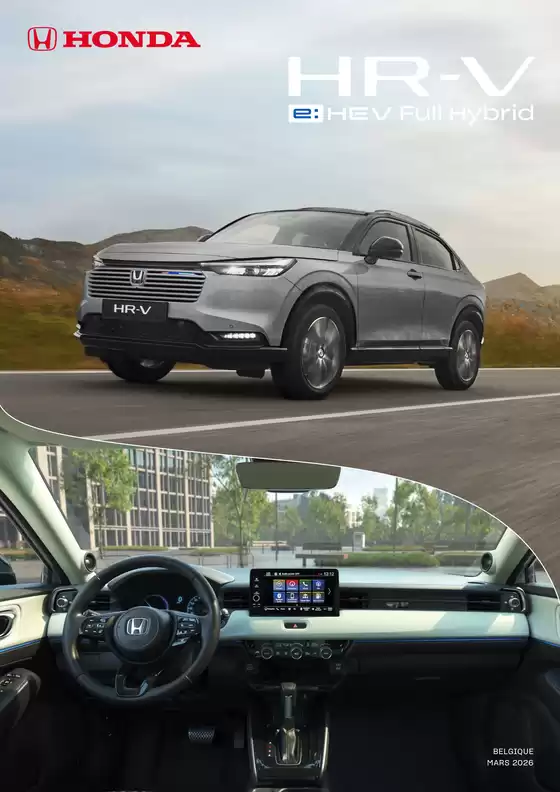 Catalogue Honda | Hr v | 2026-03-01T00:00:00.000Z - 2026-03-31T00:00:00.000Z