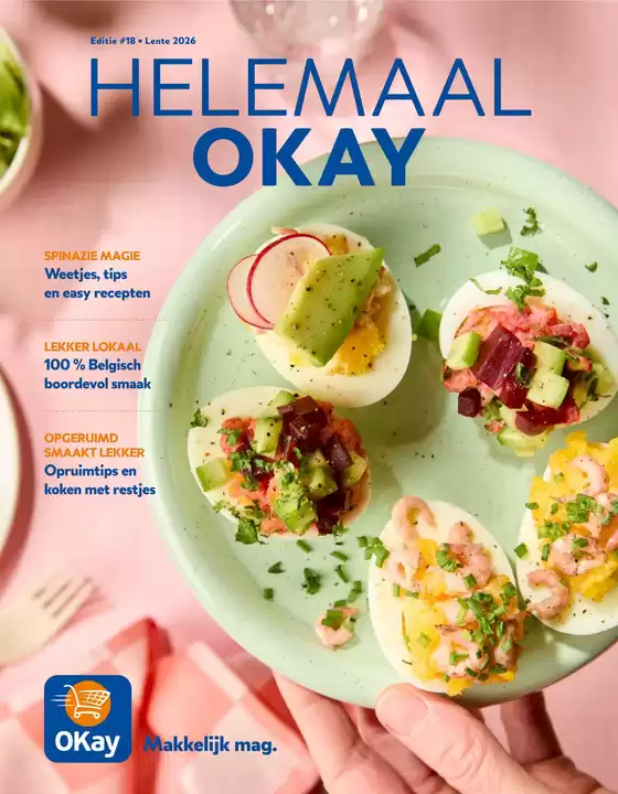 Catalogue OKay Supermarkt à Verviers | Lente 2026 - NL | 2026-03-25T00:00:00.000Z - 2026-06-16T00:00:00.000Z