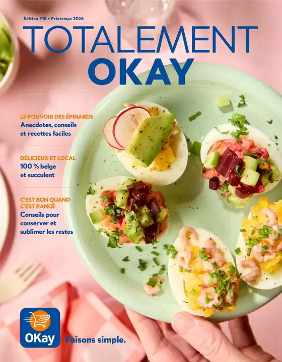 Catalogue OKay Supermarkt à Verviers | Printemps 2026 - FR | 2026-03-25T00:00:00.000Z - 2026-06-16T00:00:00.000Z