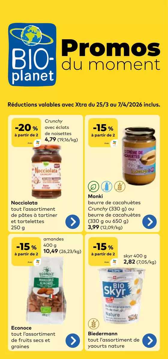 Catalogue Bio Planet | Meilleures offres pour tous les clients | 2026-03-25T00:00:00.000Z - 2026-04-07T00:00:00.000Z