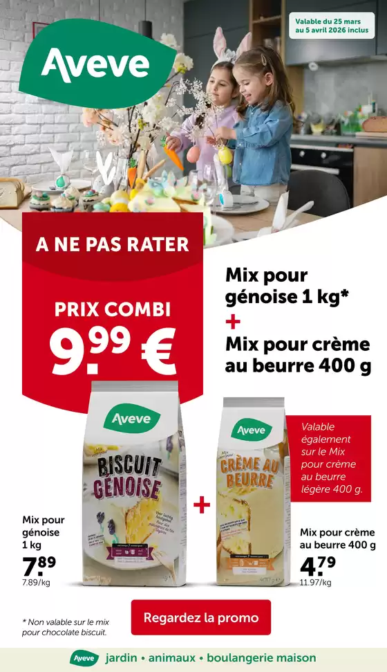 Catalogue AVEVE | Folder AVEVE - FR | 2026-03-25T00:00:00.000Z - 2026-04-05T00:00:00.000Z