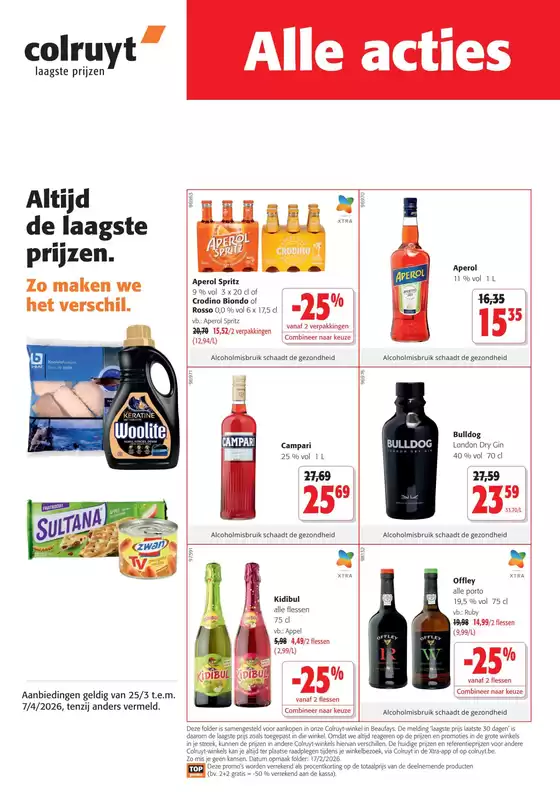 Catalogue Colruyt | folder Colruyt | 2026-03-25T00:00:00.000Z - 2026-04-07T00:00:00.000Z