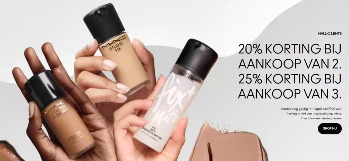 Catalogue MAC Cosmetics à Waterloo | Hallo Lente | 2026-03-27T00:00:00.000Z - 2026-04-02T00:00:00.000Z