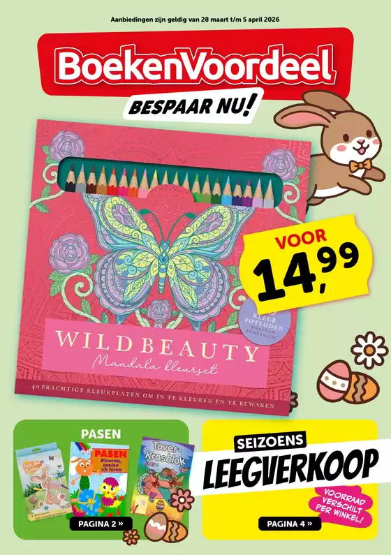 Catalogue Boekenvoordeel | Super offre pour tous les clients | 2026-03-28T00:00:00.000Z - 2026-04-05T00:00:00.000Z