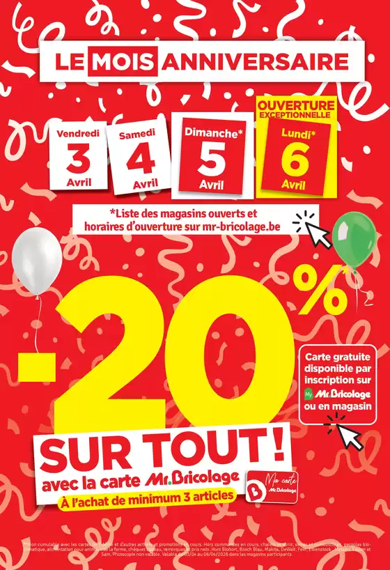 Catalogue Mr. Bricolage | Folder 5 2026 | 2026-04-03T00:00:00.000Z - 2026-04-06T00:00:00.000Z