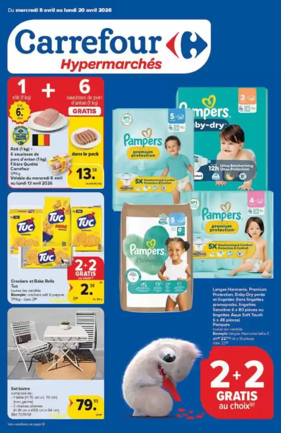 Catalogue Carrefour | Nouvelles offres à découvrir | 2026-04-08T00:00:00.000Z - 2026-04-20T00:00:00.000Z