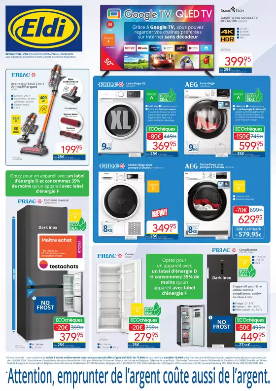 Catalogue Eldi à Mouscron | Dépliant Eldi FR | 2026-04-06T00:00:00.000Z - 2026-04-30T00:00:00.000Z