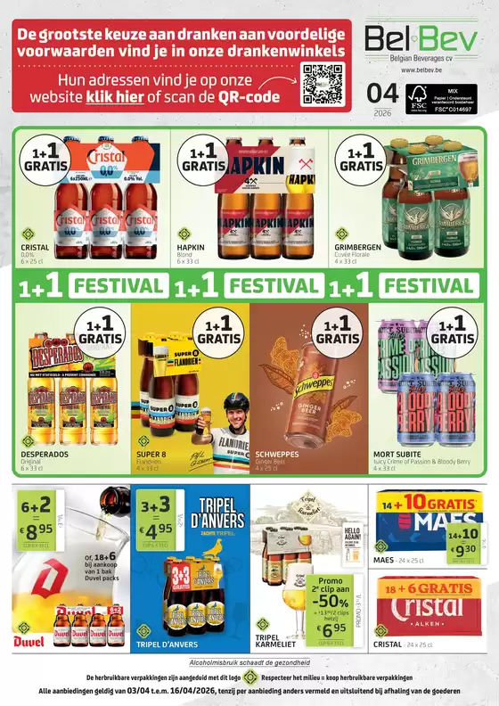 Catalogue BelBev à Boom | Consumentenfolder NL | 2026-04-06T00:00:00.000Z - 2026-04-16T00:00:00.000Z