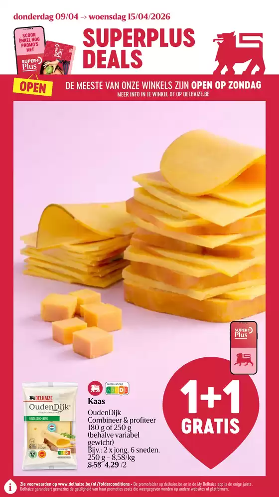 Catalogue Delhaize | Large sélection d'offres | 2026-04-09T00:00:00.000Z - 2026-04-15T00:00:00.000Z