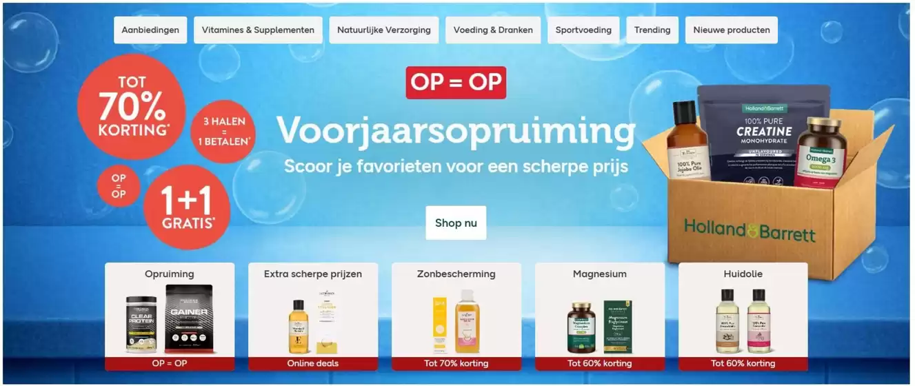 Catalogue Holland & Barrett | Oferta-NL | 2026-04-07T00:00:00.000Z - 2026-05-07T00:00:00.000Z