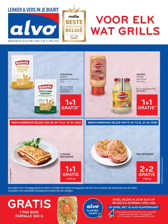 Catalogue Alvo à Maasmechelen | Super réductions sur des produits sélectionnés | 2026-04-08T00:00:00.000Z - 2026-04-21T00:00:00.000Z