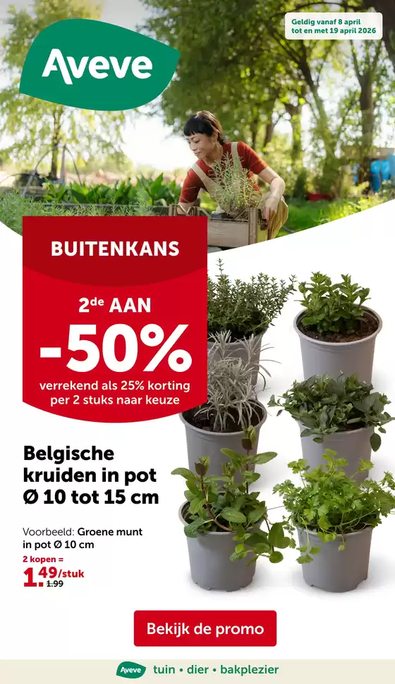 Catalogue AVEVE | Folder AVEVE - NL | 2026-04-08T00:00:00.000Z - 2026-04-19T00:00:00.000Z