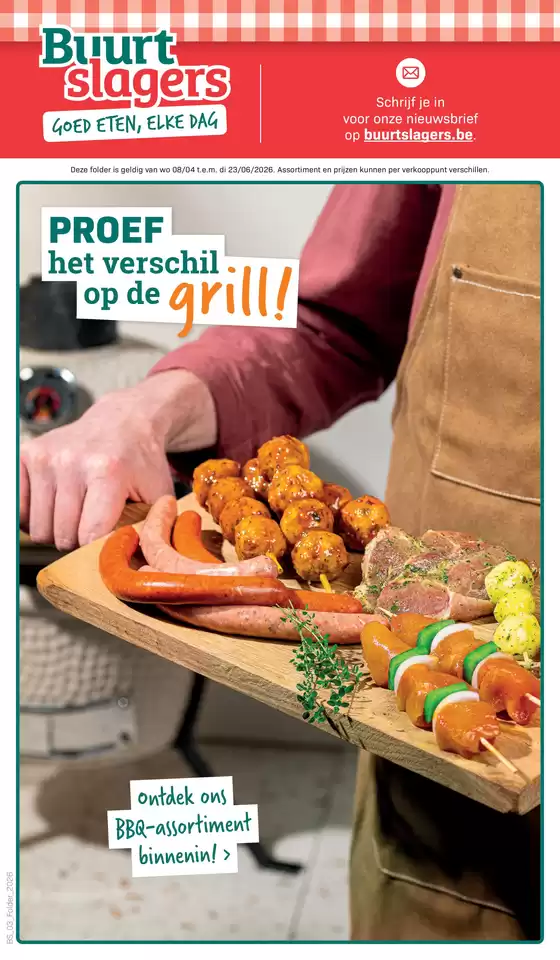 Catalogue Buurtslagers | Oferta | 2026-04-08T00:00:00.000Z - 2026-06-23T00:00:00.000Z