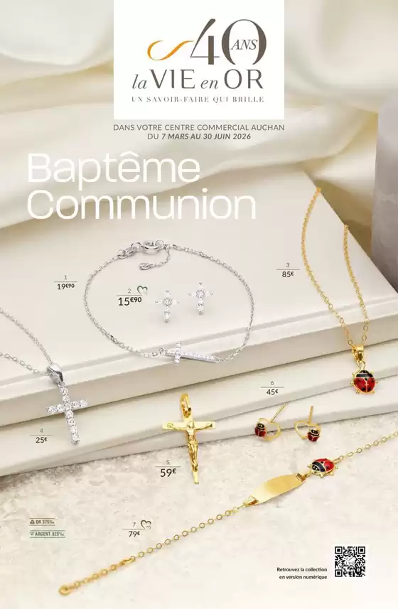 Catalogue Auchan à Lessines | Super offre pour les chasseurs de bonnes affaires | 2026-03-07T00:00:00.000Z - 2026-06-30T00:00:00.000Z