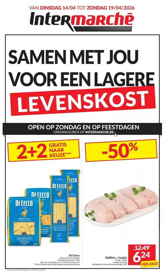 Catalogue Intermarché | Ontdek de folder van 14 04 26 - NL | 2026-04-14T00:00:00.000Z - 2026-04-19T00:00:00.000Z