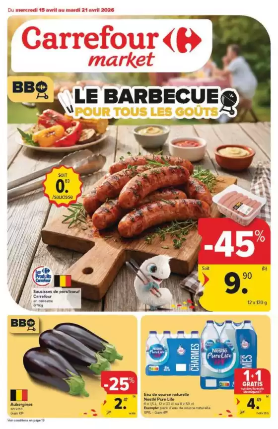 Catalogue Carrefour Market | Découvrez des offres attractives | 2026-04-15T00:00:00.000Z - 2026-04-21T00:00:00.000Z