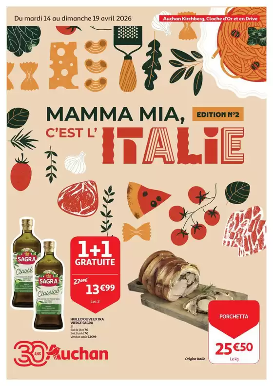 Catalogue Auchan à Awans | Promotions spéciales en cours | 2026-04-14T00:00:00.000Z - 2026-04-19T00:00:00.000Z