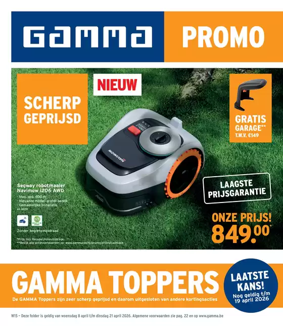 Catalogue GAMMA | Découvrez des offres attractives | 2026-04-08T00:00:00.000Z - 2026-04-21T00:00:00.000Z